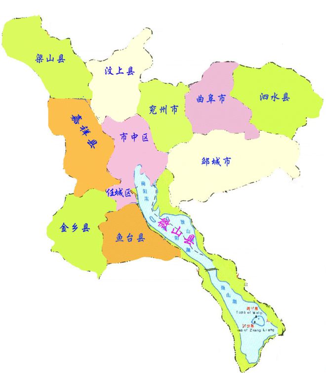 最新山东省行政区划概述